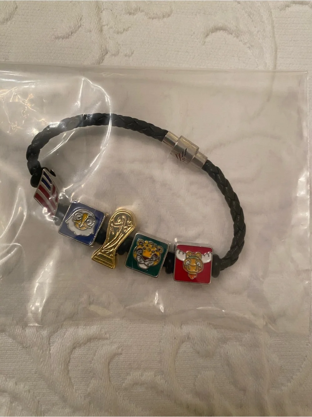 FIFA World Cup 2026 Official Mascot Bank of America Charm Bracelet